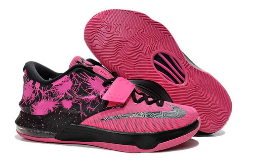 Mens Nike Kd 7 Pink Black Shoes On Sale
